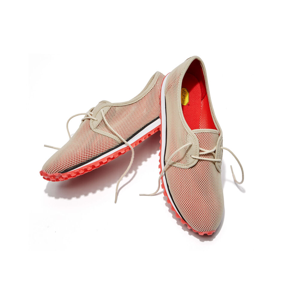 Vibram Fishnet Womens Sneakers Beige Australia (IJS569071)